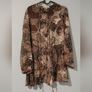 Cleo Pettites Long Sleeve Blouse